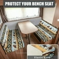 thumbnail image 2 of Yuyamidu Southwest Aztec Horse RV Dinette Cushion Covers Comfy RV Sofa Seat Slipcovers Elastic Camper Couch Cushion Covers Include 1 Bench Cover 1 Backrest Cover RV Accessories, 2 of 7