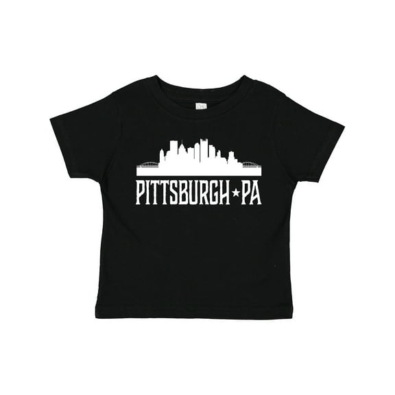 Inktastic Pittsburgh Pennsylvania Skyline PA Cities Boys or Girls Toddler T-Shirt