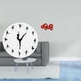thumbnail image 2 of Reloj de pared,Reloj de pared con bailarina,reloj decorativo colgante.,Relojes de pared silenciosos Reloj decorativo de tiempo silencioso,Abanicos plegables festivos,Decoraciones de abanicos de, 2 of 8