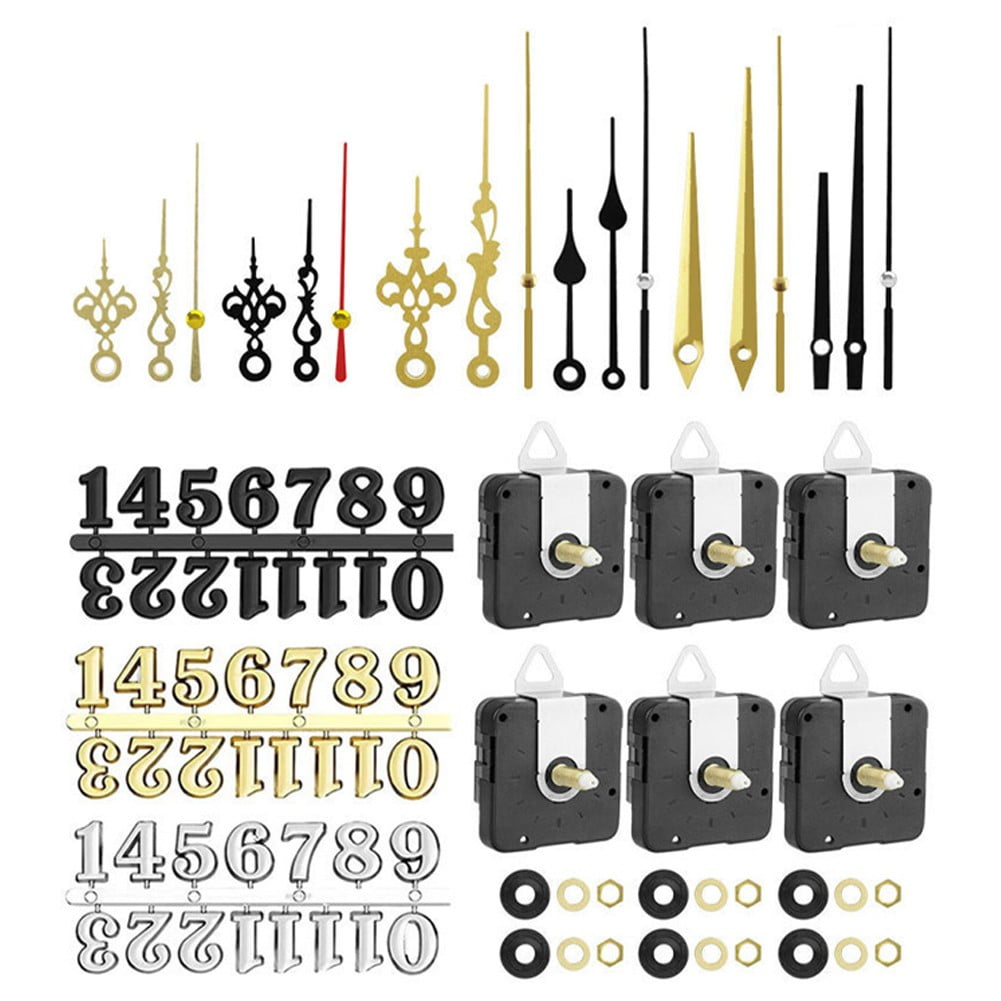 Clock Mechanisms Battery Powered,Silent Quartz Clock Mechanism Movement Kits