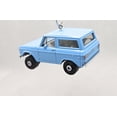 thumbnail image 2 of 1970 Ford Bronco Light Blue Christmas Ornament, 2 of 2