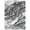 Dark Grey/Light Grey, variant on SAFAVIEH Pacific Nick Abstract Area Rug, Grey/Brown, 5'3" x 5'3" Square