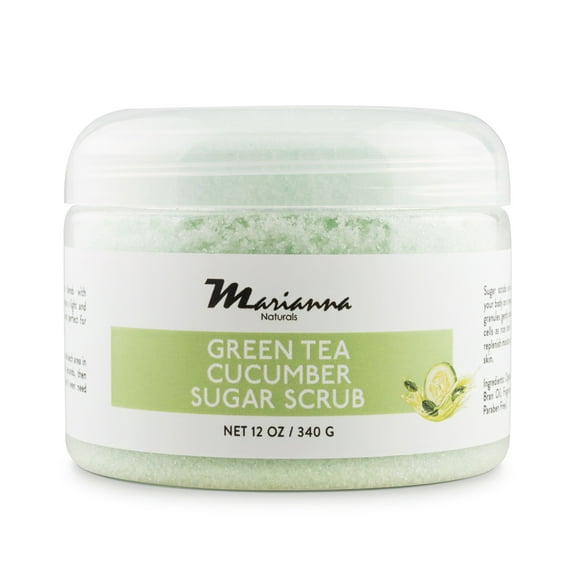Marianna Naturals Green Tea Cucumber Sugar Scrub