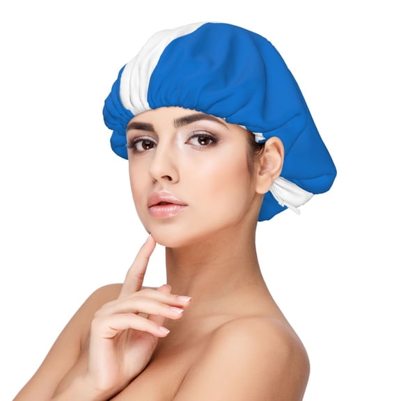 Honduras Flag Sleep Cap Satin Bonnet Night Sleeping Soft Hair Turbans For Women