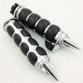 thumbnail image 4 of HTT-MOTOR Chrome 25mm 1" Spike Handlebar Grips Throttle Boss For Harley Softail Dyna Sportster Electra Glide/ Kawasaki Ninja Hayabusa GSXR700 GSXR1000, 4 of 6