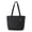 Black with Paris Charm, variant on Quilted Tote Bag for Women – Lightweight Travel Shoulder Bag with Spacious Interior – Handbag with Eiffel Tower Charm