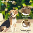 thumbnail image 5 of Tactical Dog Collar with Control Handle Nylon Military Adjustable Collar, Metal Buckle, Padded for Medium Dogs, Hunting/Outdoor Training (Brown-M), 5 of 5