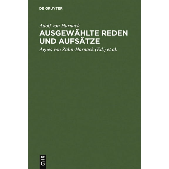 Ausgewählte Reden Und Aufsätze, (Hardcover)