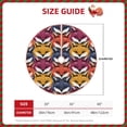 thumbnail image 2 of Sikiie Fox Face Nativity Christmas Tree Skirt, Jesus Christian Winter Holiday Tree Mat Decoration(30-48IN), 2 of 6