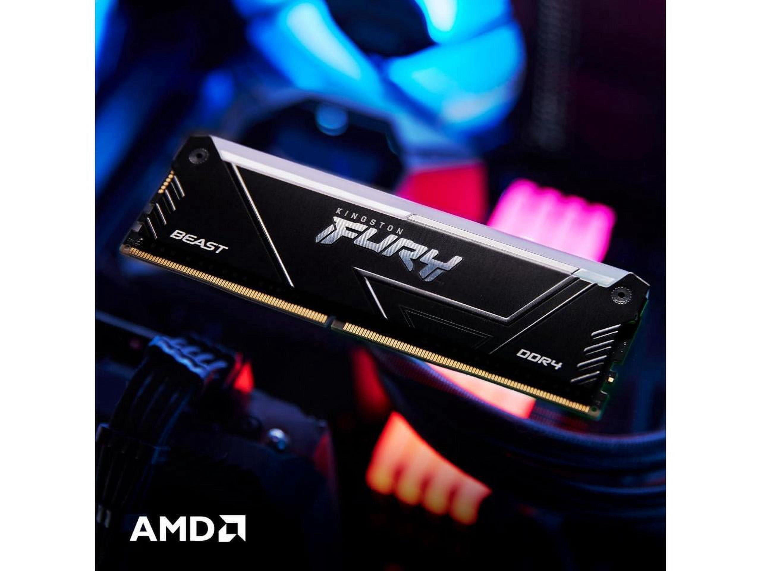 メモリー Kingston FURY BEAST DDR4 64GB (32GBx2) Kingston FURY Beast 64GB (2 x 32GB) DDR4 3600 (PC4 28800) Memory