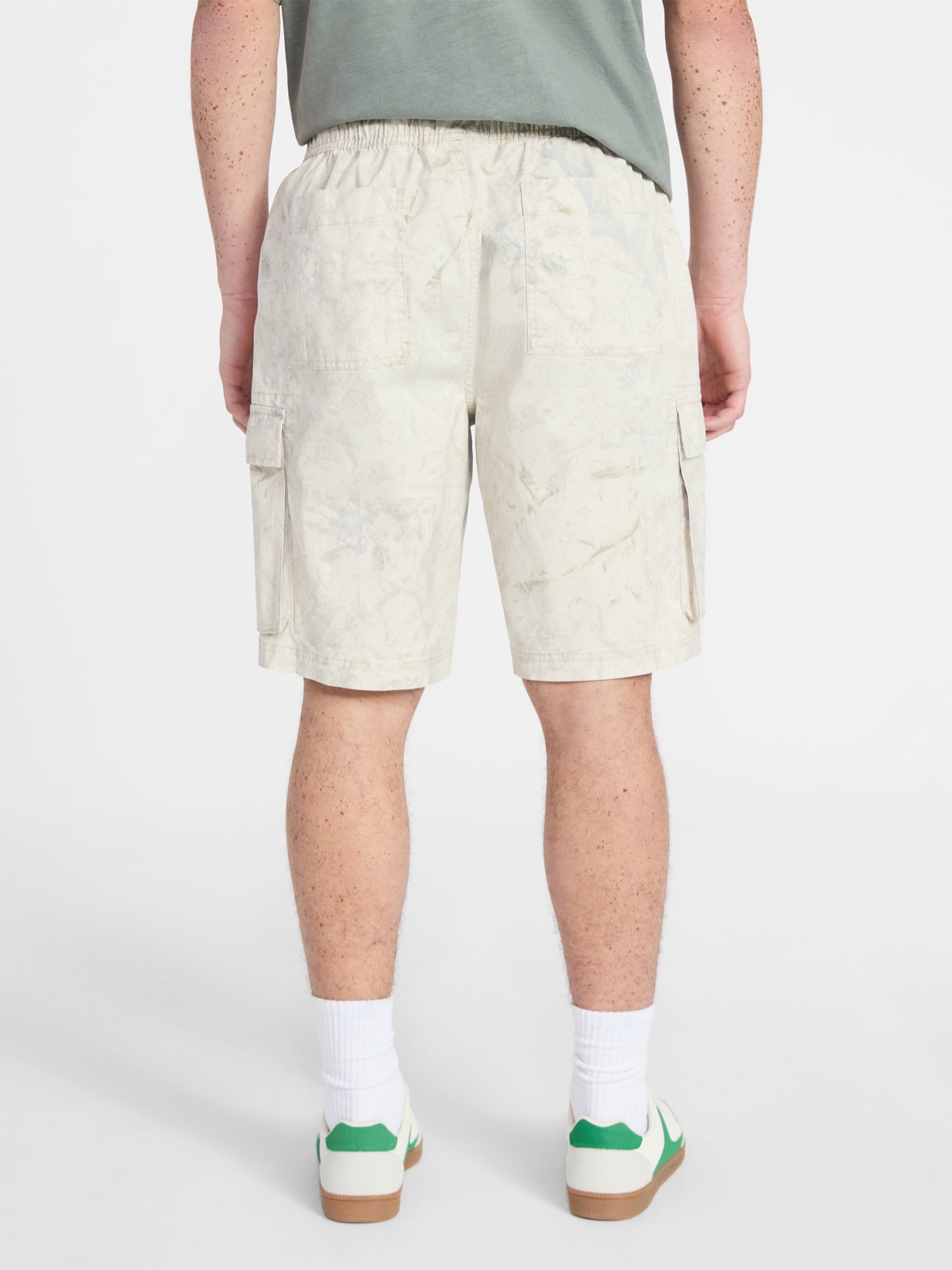 No Boundaries Twill Cargo Shorts, 10" Inseam, Men's XS-5XL