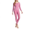 thumbnail image 2 of Thermal Underwear Set for Women Fleeces Lined Bottom Long Johns Base Layer Top Soft Comfy Winter Warm 2 Piece Outfits, 2 of 5