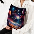 thumbnail image 6 of Galactic Space Luxurious Velvet Decorative Throw Pillow Covers - Set of 2, Unique Patterns, Available in 16x16, 18x18, and 20x20 Inches for Various Occasions, 6 of 6