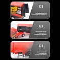 thumbnail image 5 of BIMZUC Container Truck Car Model Pull Back Vehicle Toy Simulation Large Size Openable Door Kids 14.57 inches / 37 cm Style 2, 5 of 9