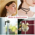 thumbnail image 6 of 10pcs Tarot Wine Glass Charms Alloy Enamel Tarot Charms and Brass Beading Hoop Rings Light Gold Drink Markers for Wine Tasting Party Decor, 6 of 7