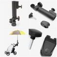 thumbnail image 2 of Shisuyan Trolley Umbrella Storage Rack Black 1Set 9.1x3.9in, 2 of 7