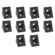 thumbnail image 1 of Conector de Soporte en Ángulo de 90 Grados para CNC e Impresora 3D, Ranura en V de Bricolaje, Esquina Negra para Perfil de Aluminio 2020, 10 Piezas, 1 of 5