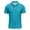 Turquoise, variant on Men's Polo Shirts Short Sleeve Casual Shirts with Pocket Turquoise M