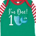 thumbnail image 4 of Inktastic 1st Birthday Mermaid Party Girls Long Sleeve Baby Bodysuit, 4 of 5