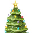 thumbnail image 3 of Mr. Christmas 16" Pre-Lit Ceramic Christmas Tree, Multiple Colors, 3 of 3