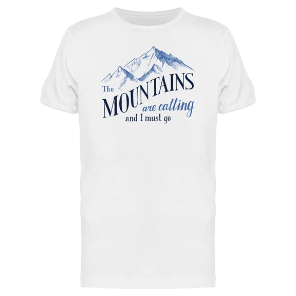 Mountain Calling Tee Men's -Image by Shutterstock
