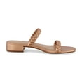 thumbnail image 4 of CUSHIONAIRE Women's Neptune Braided Low Block Heel Sandal +Memory Foam, 4 of 5