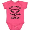 thumbnail image 3 of Inktastic Handpicked for Earth by My Great Uncle in Heaven Boys or Girls Baby Bodysuit, 3 of 5