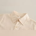 thumbnail image 5 of Toddler Boys Casual Outfit Set Long Sleeve Knit Cardigan Shirt and Elastic Waist Pants Comfortable Clothes, 5 of 6