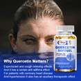 thumbnail image 3 of Alliwise Quercetin with Bromelain Vitamin & Zinc 1000mg - Antioxidant Supplement for Men and Women - Immunity Boost - 120 Capsules (Non-GMO, Gluten Free), 3 of 7