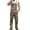 Green Leaf Camo Zip Pocket, variant on Camo Overalls for Men Work Utility Coveralls Bibs Romper Jumpsuit with Zipper Fly(Branch Flower Camouflage,M)