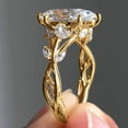 thumbnail image 3 of SEPARQI Modern Wedding Party For Women Gift for Wife High Quality Sparkling CZ AAA Zircon Ring Elegant Gift Gift Box Included, 3 of 8
