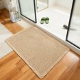 thumbnail image 4 of Bathroom Floor Mat, Waffle Weave Non Slip Shower Rug, Yellow Absorbent Door Mat For Bathroom Entry Laundry Room, 4 of 4