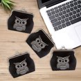 thumbnail image 4 of Monedero de cuero de 4 piezas, lindo bolso de billetera con diseño de animal, regalos para mujeres y niños. Tipo: estilo 4;:;, 4 of 5