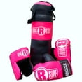 thumbnail image 2 of Ringside Kids Boxing Set with Mini Heavy Bag, Gloves and Headgear - Pink, 2 of 9