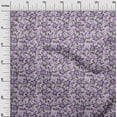thumbnail image 3 of oneOone Polyester Spandex Light Purple Fabric Floral Retro Dress Material Fabric Print Fabric By The Yard 56 Inch Wide, 3 of 5