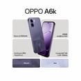 thumbnail image 4 of Smartphone OPPO A6K 256GB Morado Telcel, 4 of 5