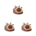 thumbnail image 4 of Billuyoard Cama de dormir para mascotas pequeñas de algodón PP, reemplazo de forma de Animal bonito, suave, redondo, para el hogar, dormitorio, Type1 NO1, 4 of 6