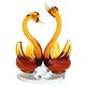 thumbnail image 3 of Figuras de cisne de cristal, adornos de diamantes, regalo DIY, decoración del hogar (marrón claro) Ehuebsd Libre de BPA, 3 of 8