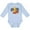 AE-Light Blue, variant on Inktastic Number One Race Car Boys or Girls Long Sleeve Baby Bodysuit