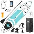 thumbnail image 1 of ADVENOR Planche à Pagaie 11 Pieds X 33 Pieds X 6 Extra Grand, Planche de Stand-Up Gonflable avec Accessoires de SUP Incluant Pagaie Ajustable, Sac à Dos, Sac Imperméable, Laisse et Pompe Manuelle, Trousse de Réparation., 1 of 5