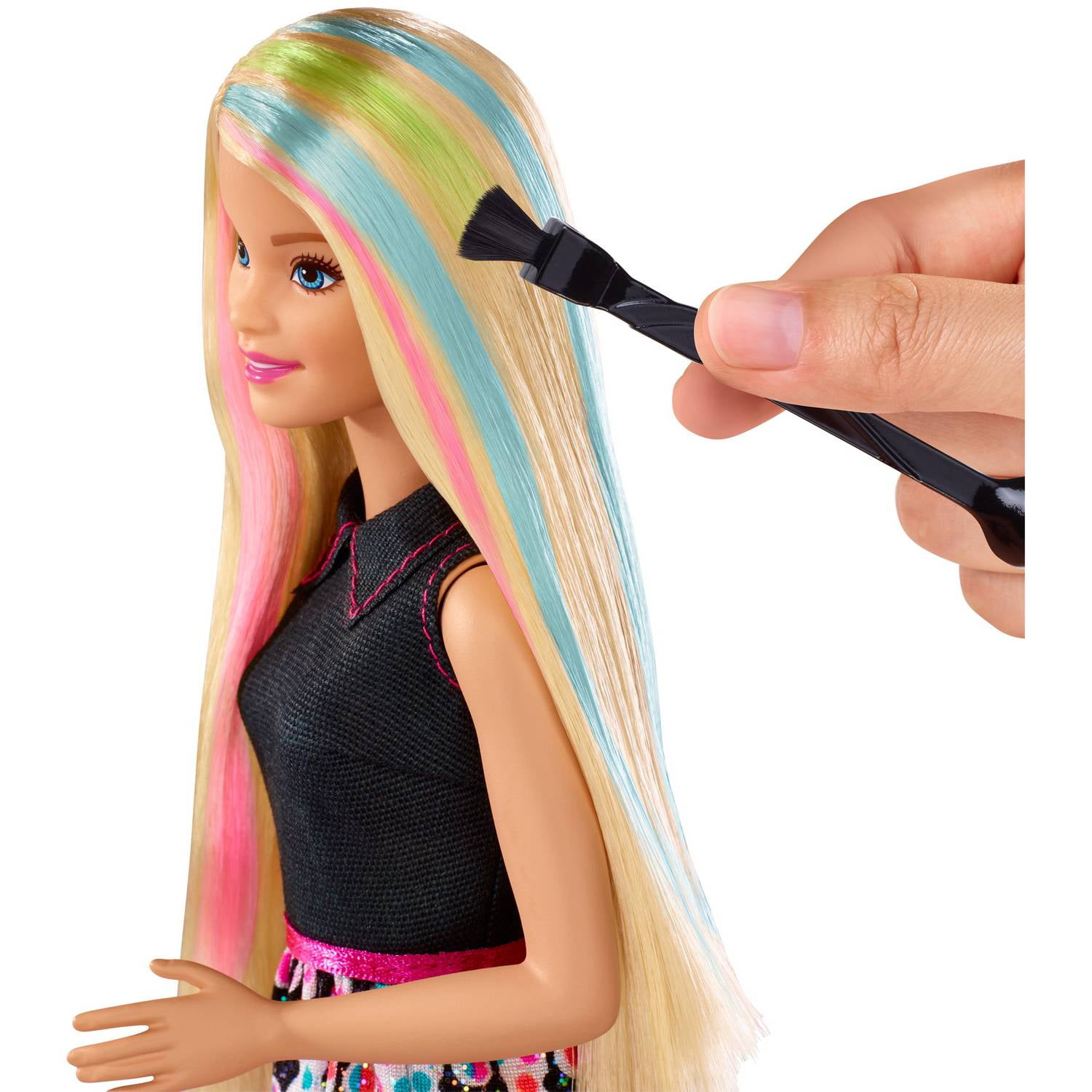barbie doll hair color