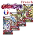 thumbnail image 2 of 40Pcs Cards English French Spain TCG: Hidden Fates Scarlet Violet Booster Collectible Trading Card Game Children Toy, 2 of 5