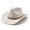 White, variant on BRICH Western Cowboy Hat for Women and Men Unisex Big Wide Brim Felt Hats for Cowboys and Cowgirls White One Size