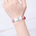 thumbnail image 3 of Pulseras de alerta médica Diy personalizadas, pulsera de silicona, regalo para mujer, hombre, niños, joyería Ice Sos, 3 of 4