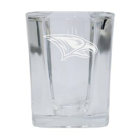 

R & R Imports North Carolina Central Eagles 2 oz Square Shot Glass Laser Etched Logo Design - Pack of 2