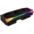 thumbnail image 4 of XFX RX-97TMARGBA Mercury AMD Radeon RX 9070XT OC Magnetic Air Edition with RGB 16GB GDDR6 HDMI 3xDP, AMD RDNA 4, 4 of 6