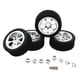 thumbnail image 1 of 4 ruedas y neumáticos RC, neumáticos y llantas RC, pieza de actualización RC, repuesto para Wltoys plateado, 1 of 9