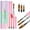 Pink(SIZE 6/8/12), variant on Saviland 3PCS Acrylic Nail Brushes Set - Nail Art Brushes for Acrylic Powder Application Nail Extension(Size 8/10/14 )
