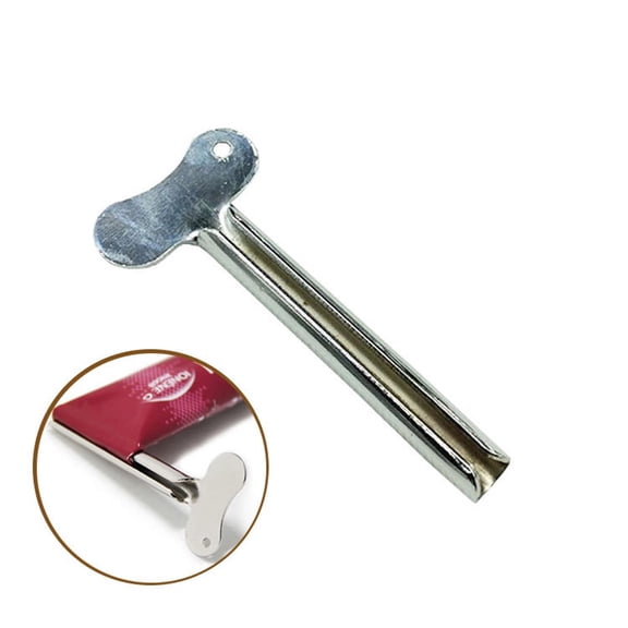 EGYMEN Toothpaste Squeezer, Tube Wringer, Metal Tube Extruder, U Key Shaped Toothpaste Dispenser
