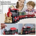 thumbnail image 2 of Juego De Rieles De Tren De Navidad De Juguete Para Niños Con Luz Y Sonido Navidad Retro Steam Track Train Model Toy ANGGREK Otros, 2 of 6